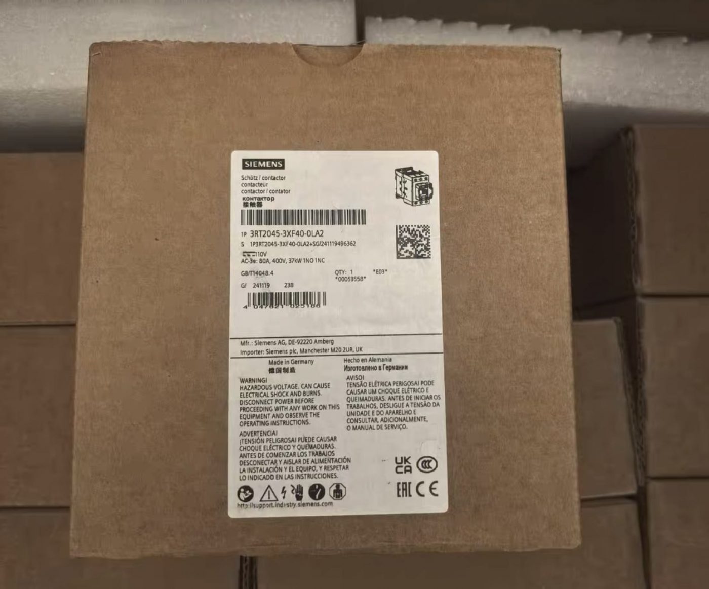 Siemens 3RT2045-3XF40-0LA2
