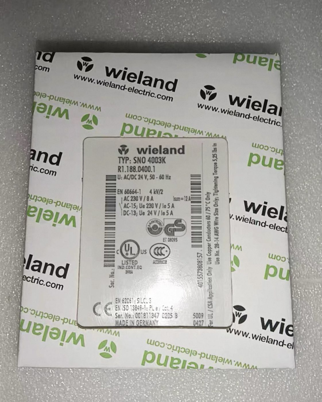 Wieland Electric SNO
