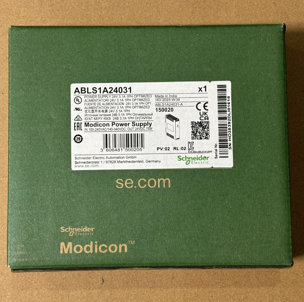 Schneider Electric ABLS1A24031
