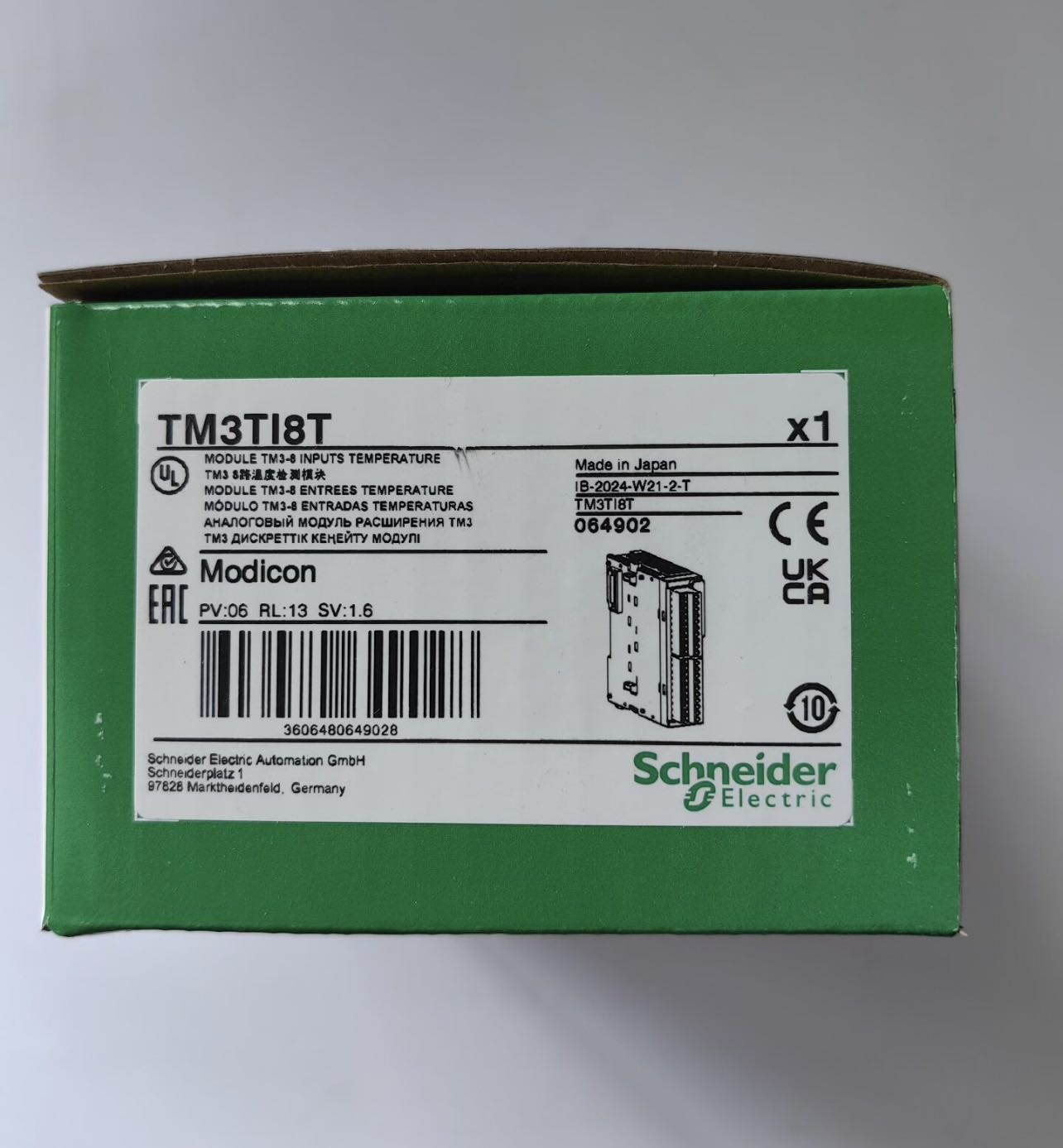 Schneider Electric TM3TI8T